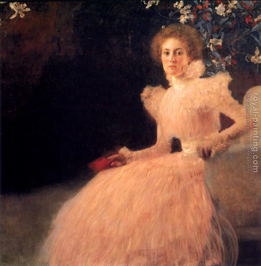 Gustav Klimt : Portrait of Sonja Knips II